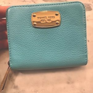 Michael Kors Turquoise Wallet